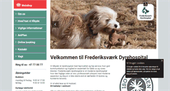 Desktop Screenshot of dyreklinikken.com