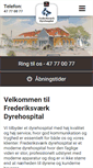Mobile Screenshot of dyreklinikken.com